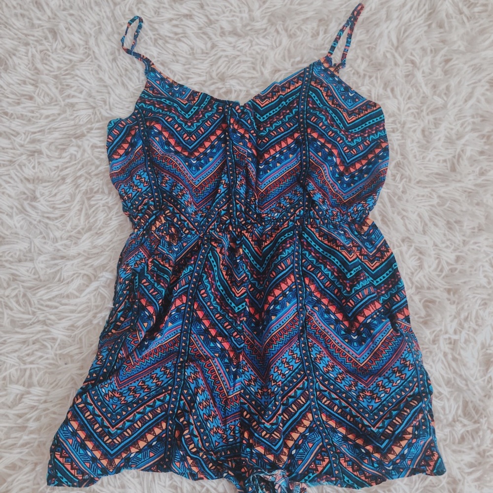 tribal pattern romper